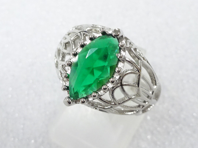 COLORED STONE FASHION RING / JP SIZE 15